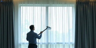 Commercial drapes cleaning service pullenvale hotels offices